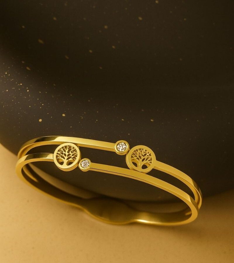 Arbor Double-Band Bangle