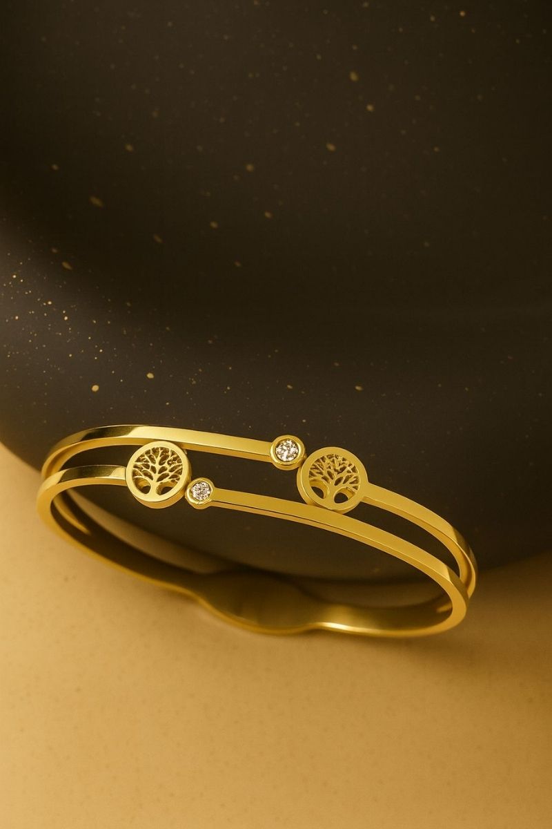 Arbor Double-Band Bangle Main Arbor Double-Band Bangle Main