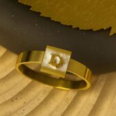 Celeste Square Emblem Bangle Main
