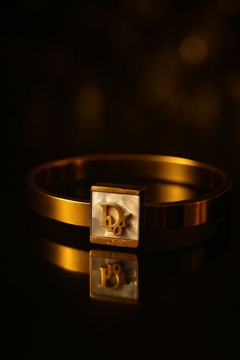 Celeste Square Emblem Bangle X2 Celeste Square Emblem Bangle X2