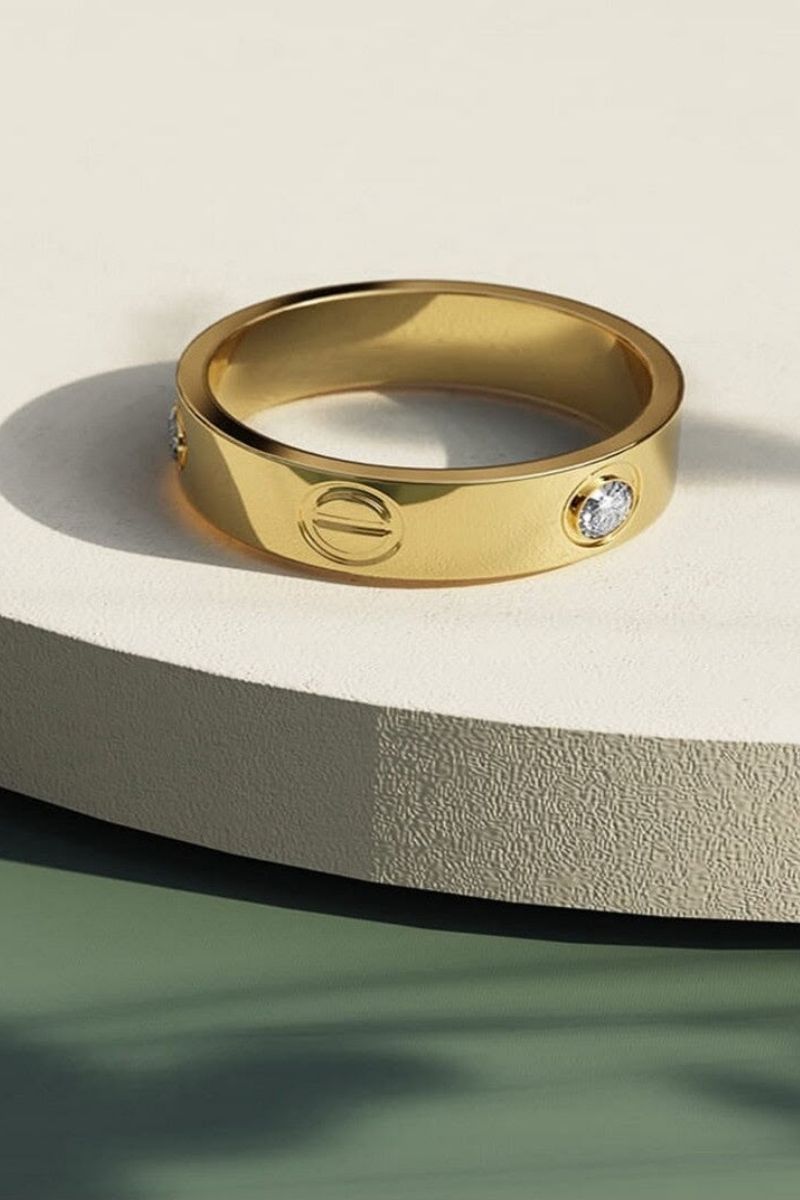 Élan Crystal Band Ring Élan Crystal Band Ring